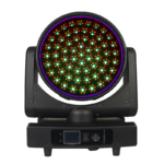 M WASH 6125ZR 61×25W Zoom Wash Moving Head Light with Auxiliary Light and Outer Ring LEDs