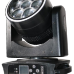 LED MOVING HEAD_M WASH 740ZBR Mini 7x40W RGBW 4-in-1 LED Bee Eye Zoom Wash Moving Head Light with Ring Light