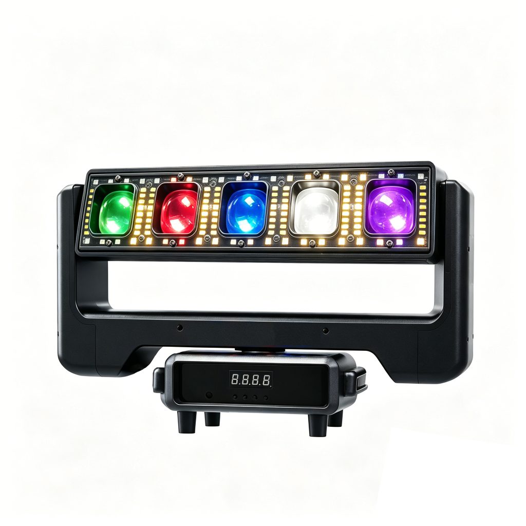 Moving Head LED_M WASH 520RS 5pcs 20W Ring Lights & Strobe Moving Head Lights