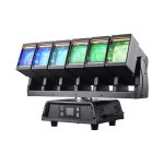 MWASH660ZPR Matrix Light, equipped with 6 pieces of 60W RGBW 4-in-1 LEDs