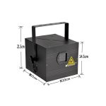 5W RGB Laser Light Control by Phone & Remote & ILDA & DMX512