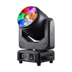 MWASH760ZB 7x60W Zoom Backlight with Ring Light Wash Moving Head Light