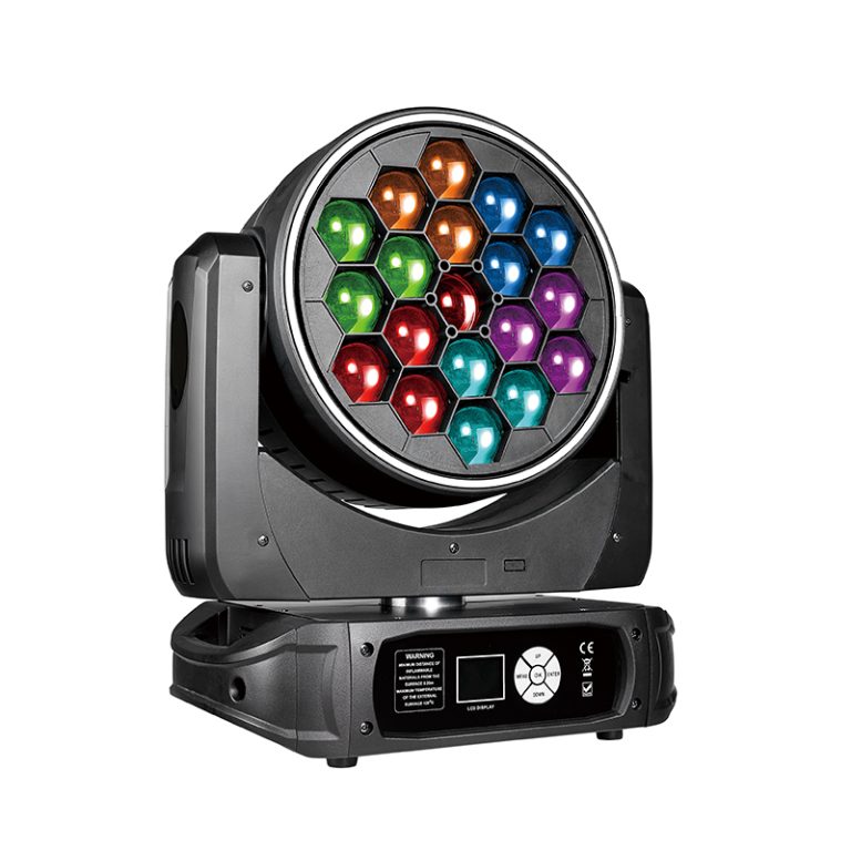 Moving Head Wash LED_MWASH1940Z 19pcs 40W Pixel Bee Eye Zoom Wash Moving Head Light