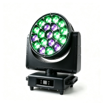 M WASH 1980Z IP_Outdoor Waterproof IP65 19pcs 80W RGBW Pixel LED Bee Eye Zoom Wash Moving Head Light