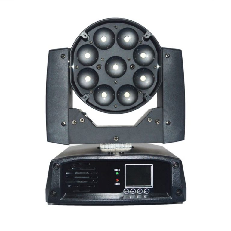 Moving Head Wash LED_MWASH920Z 9pcs 20w Zoom Wash Moving Head Light