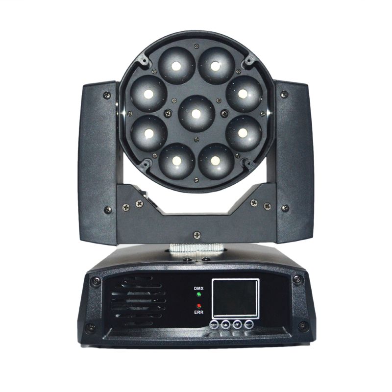 Moving Head Wash LED_MWASH920Z 9pcs 20w Zoom Wash Moving Head Light