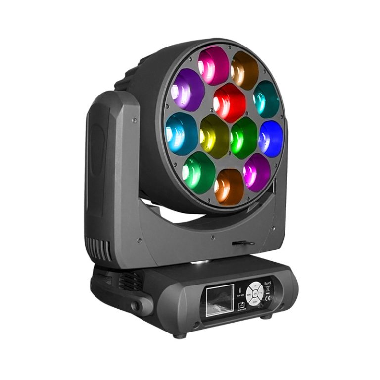 Moving Head Wash LED_MWASH1240Z 12pcs 40W Zoom Wash Moving Head Light