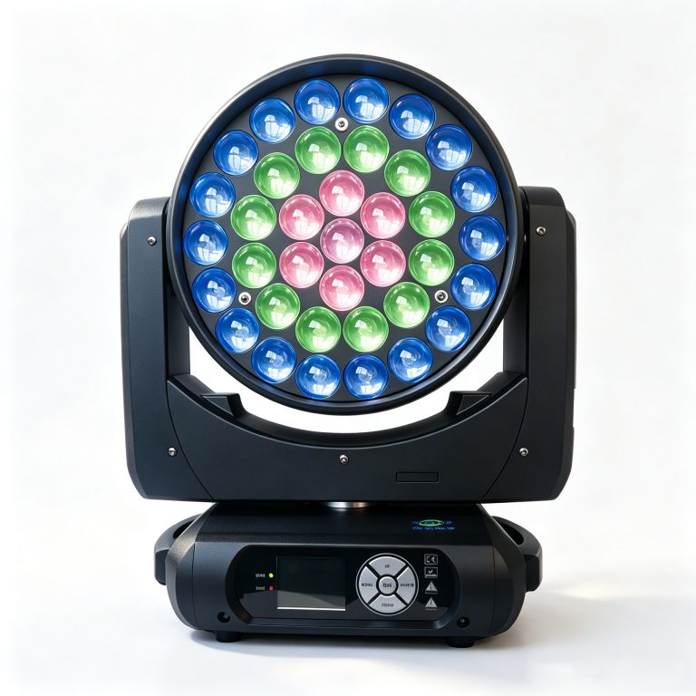 Moving Head Wash LED_MWASH3715Z 37pcs 15W Bee Eye Zoom Wash Moving Head Light